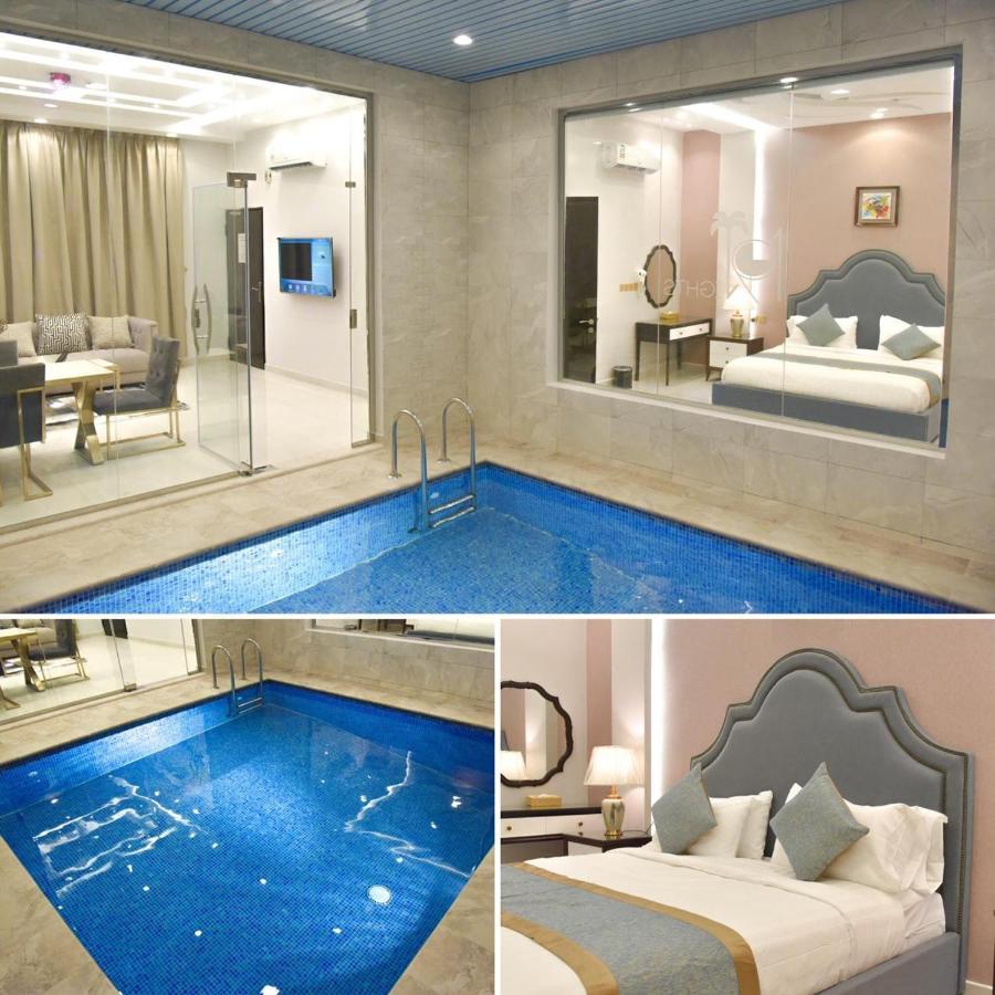 Nine Nights Chalet For Families Ahad Rafidah Bagian luar foto
